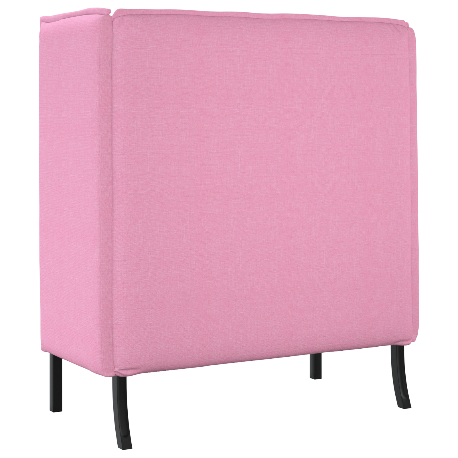 Divano alto Rosa 109x56x121 cm Tessuto