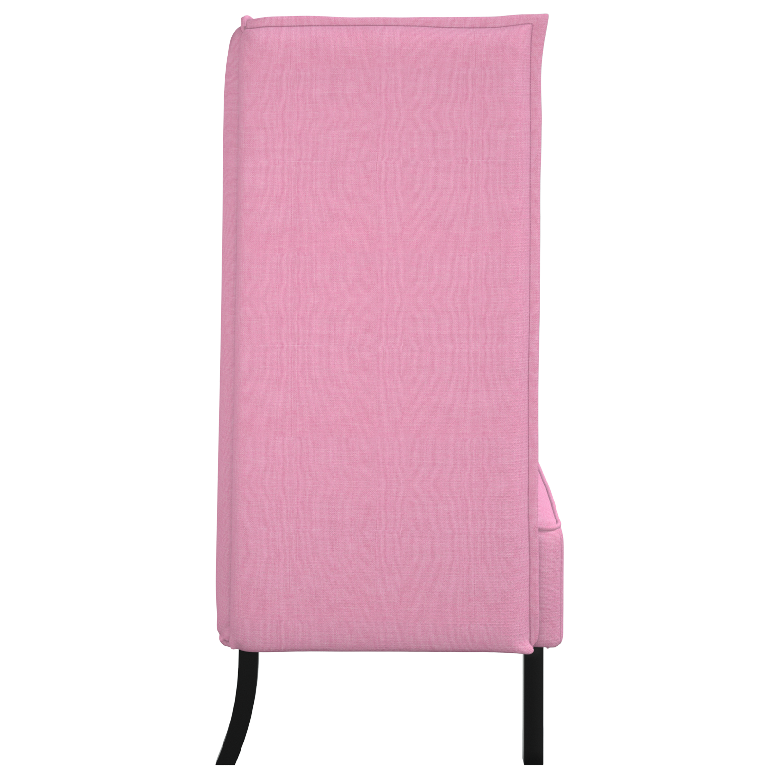 Divano alto Rosa 109x56x121 cm Tessuto