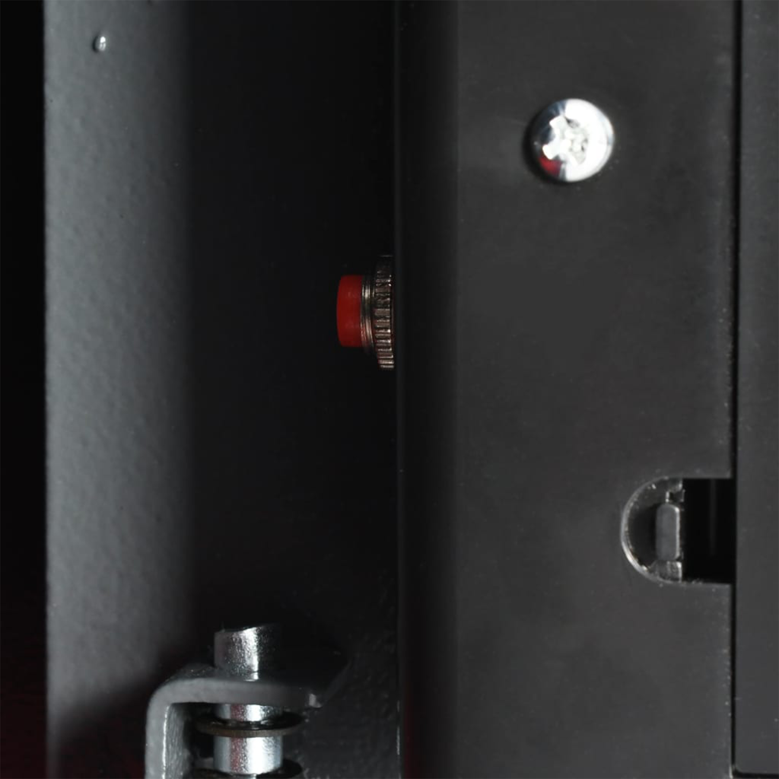 Cassaforte elettronica digitale con blocco per impronte digitali 20x31x20 cm in acciaio