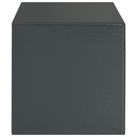 Cassaforte elettronica digitale con blocco per impronte digitali 20x31x20 cm in acciaio