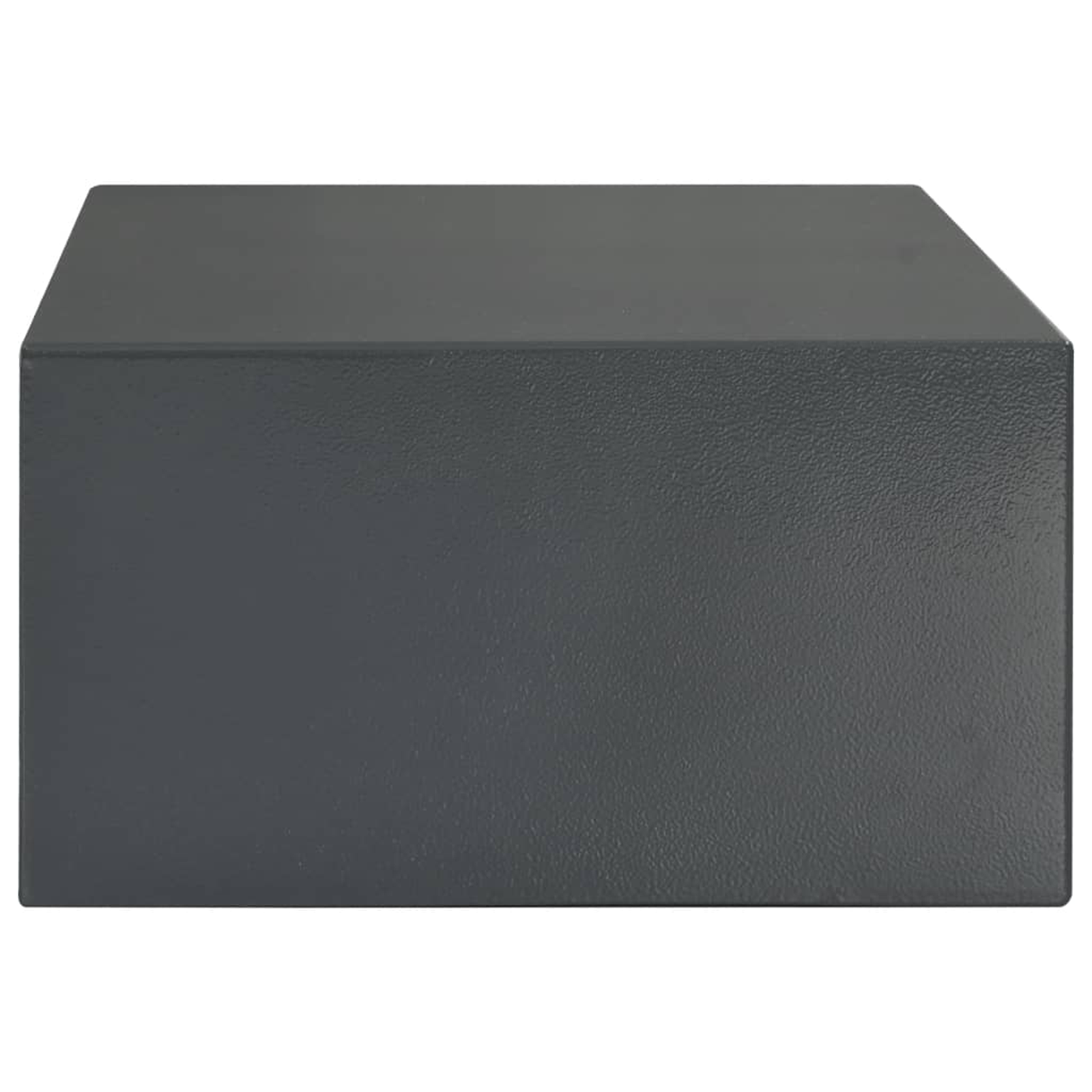Cassa Digitale Elettronica Grigio Scuro 42x37x20 cm Acciaio