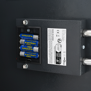 Casseforte con tastiera Grigio gunmetal Acciaio, Cromo Media