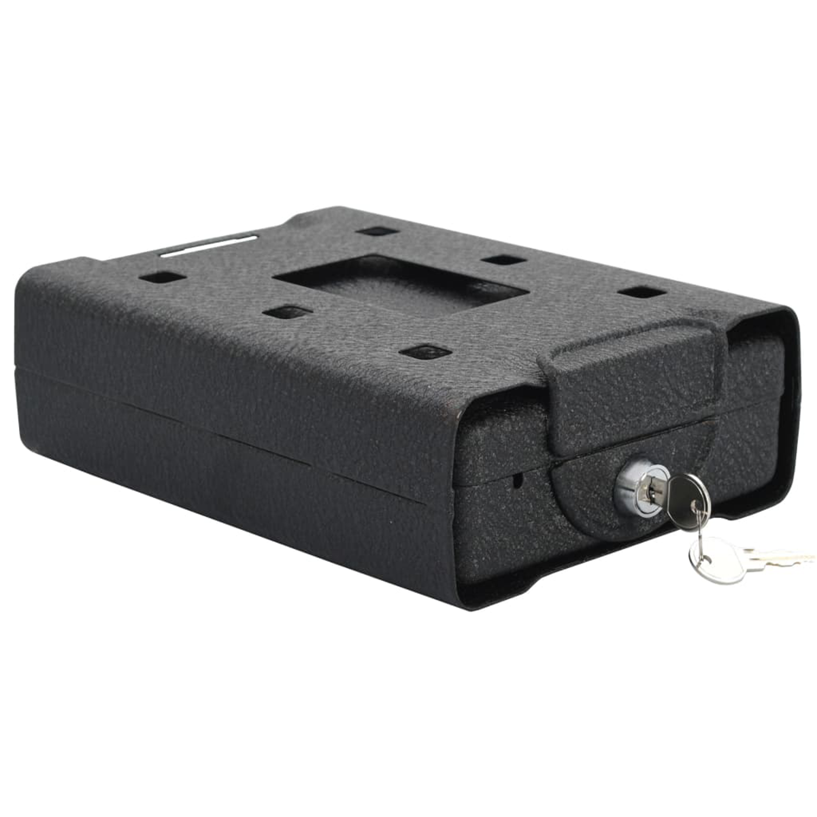 Cassaforte di Sicurezza Nera Metallo Piccola Serrature