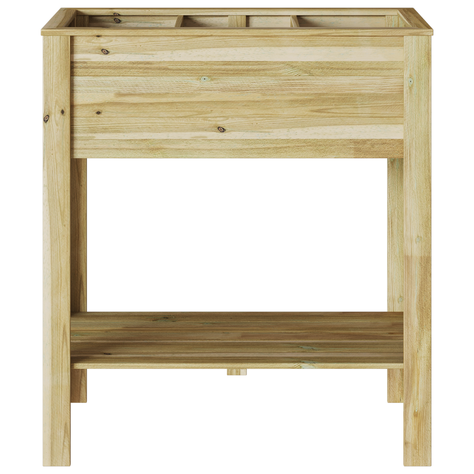 Supporto da Giardino vitaXL 85x46x94 cm Legno di Pino Impregnato
