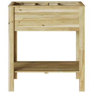 Supporto da Giardino vitaXL 85x46x94 cm Legno di Pino Impregnato