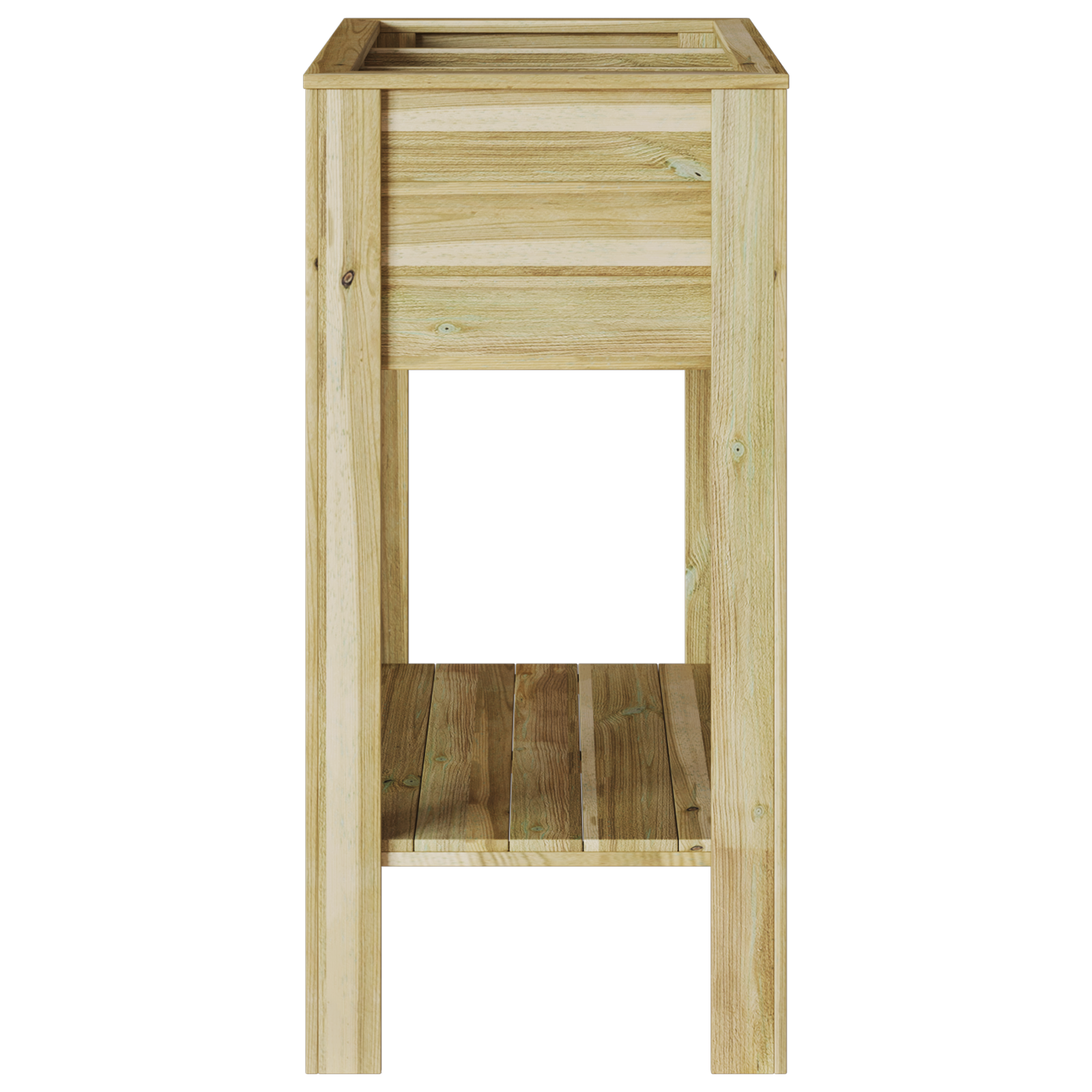 Supporto da Giardino vitaXL 85x46x94 cm Legno di Pino Impregnato