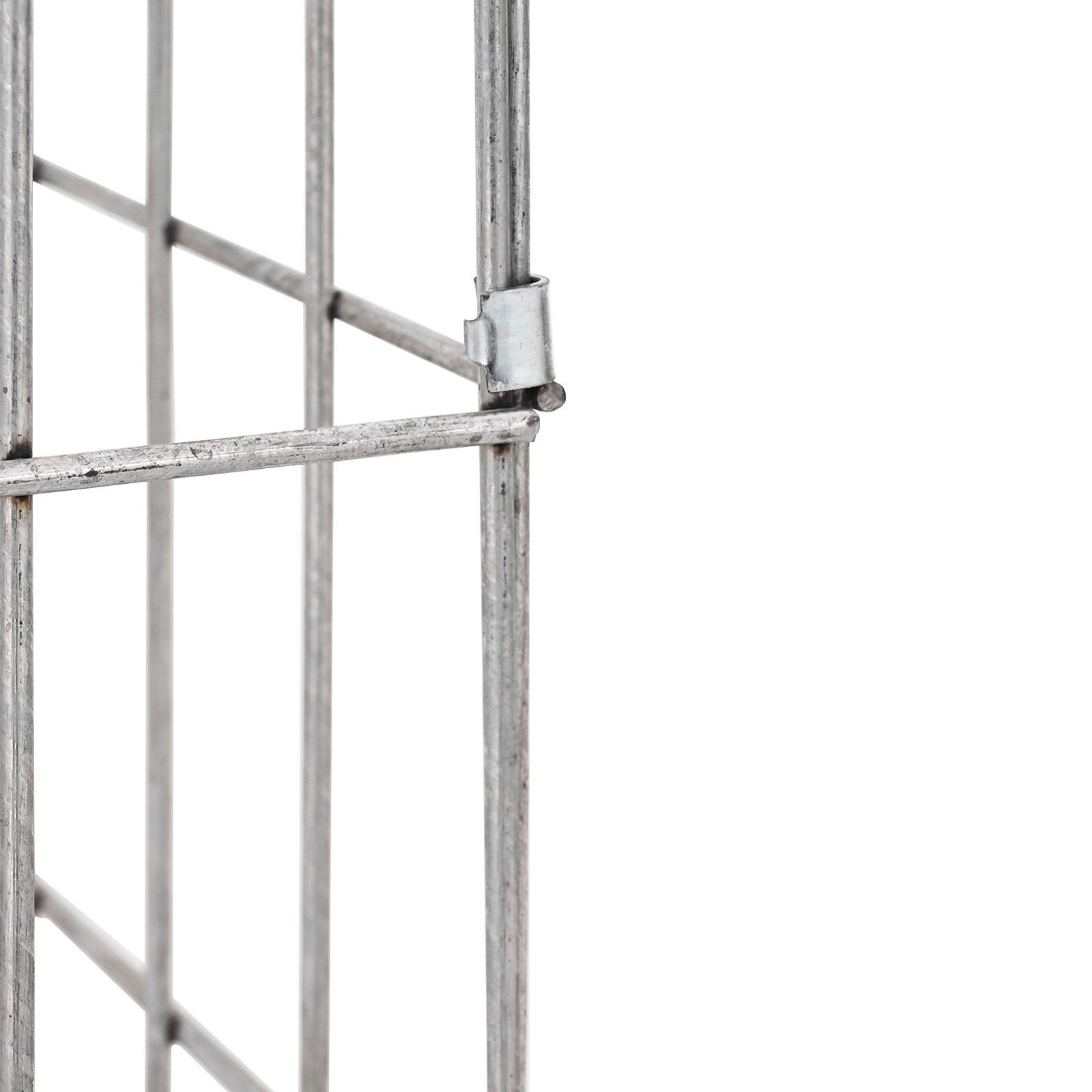 Colonna Gabion con Rubinetto 50x25x25 cm Acciaio Inox