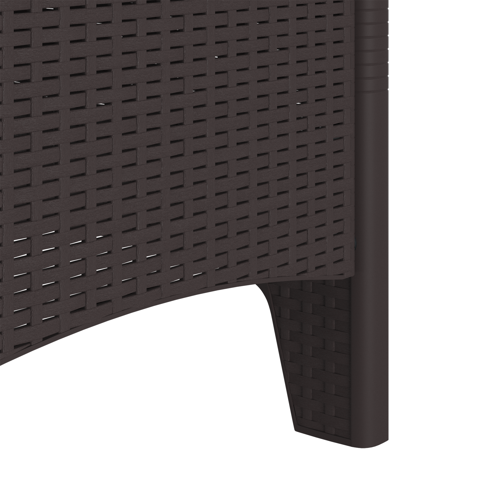 Sedie da Giardino con Cuscini 2 pz Marrone Rattan Sintetico