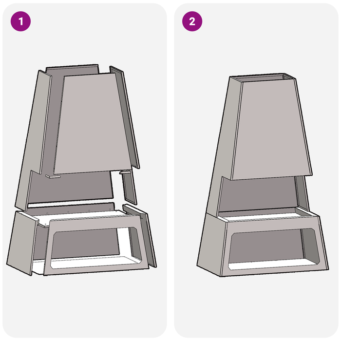 Focolare con deposito per tronchi 60x35x100 cm in acciaio resistente alle intemperie