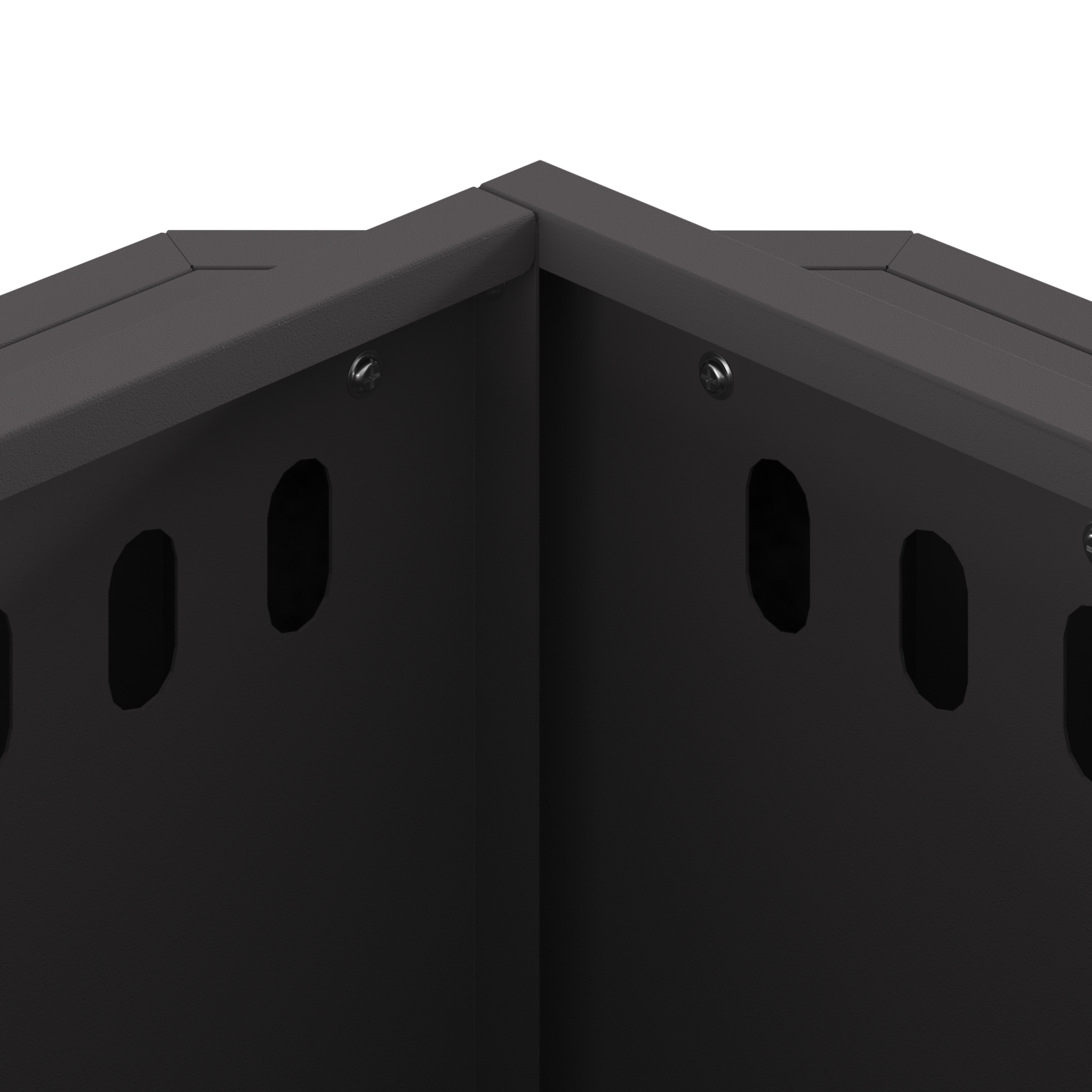 Focolare Senza Fumi Nero 38x38x51 cm in Acciaio di