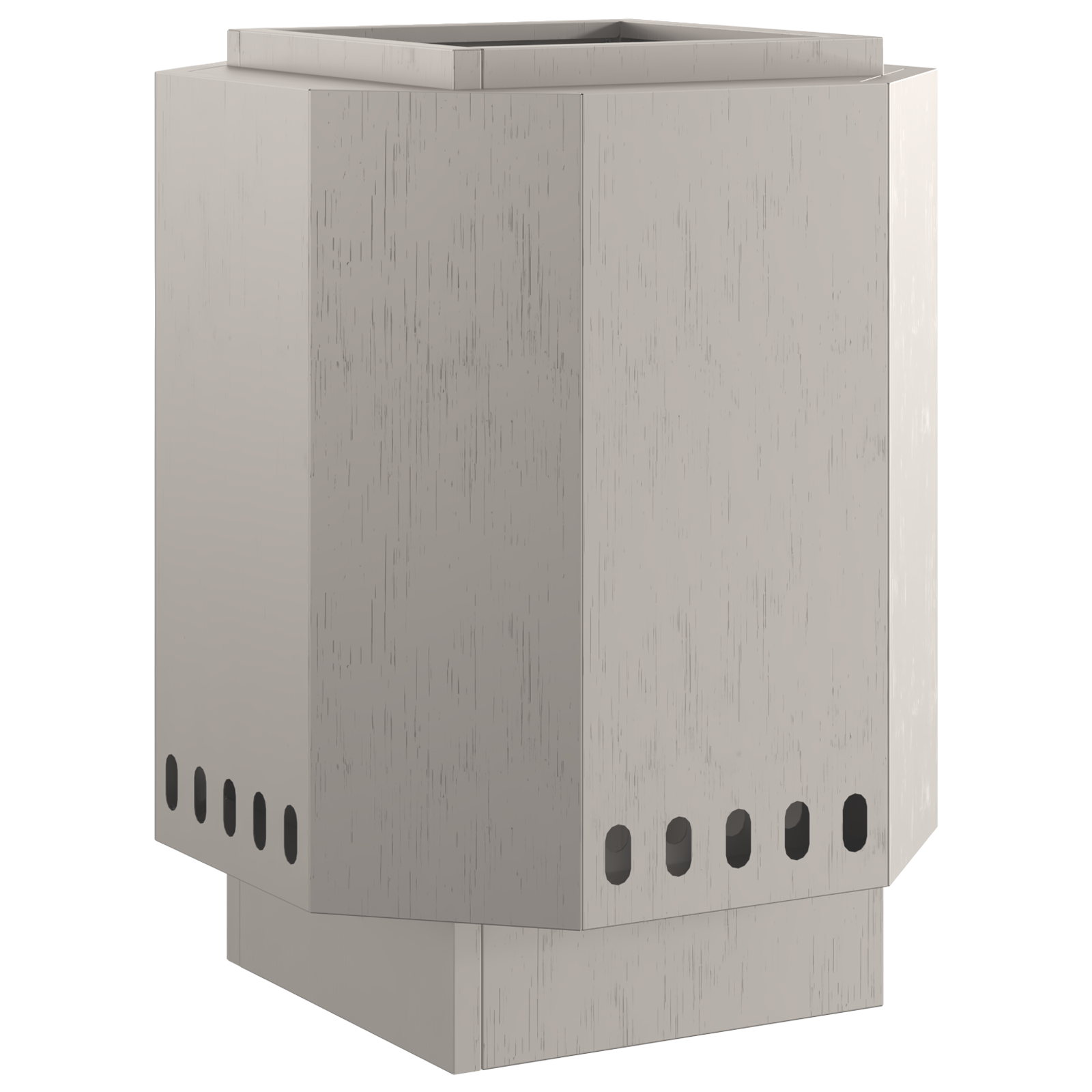 Focolare Marrone Acciaio Resistente agli Agenti Atmosferici