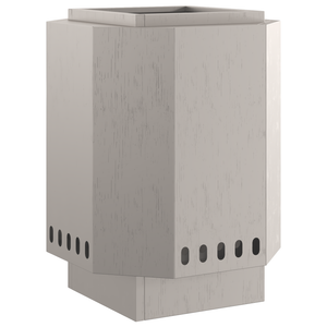 Focolare Marrone Acciaio Resistente agli Agenti Atmosferici