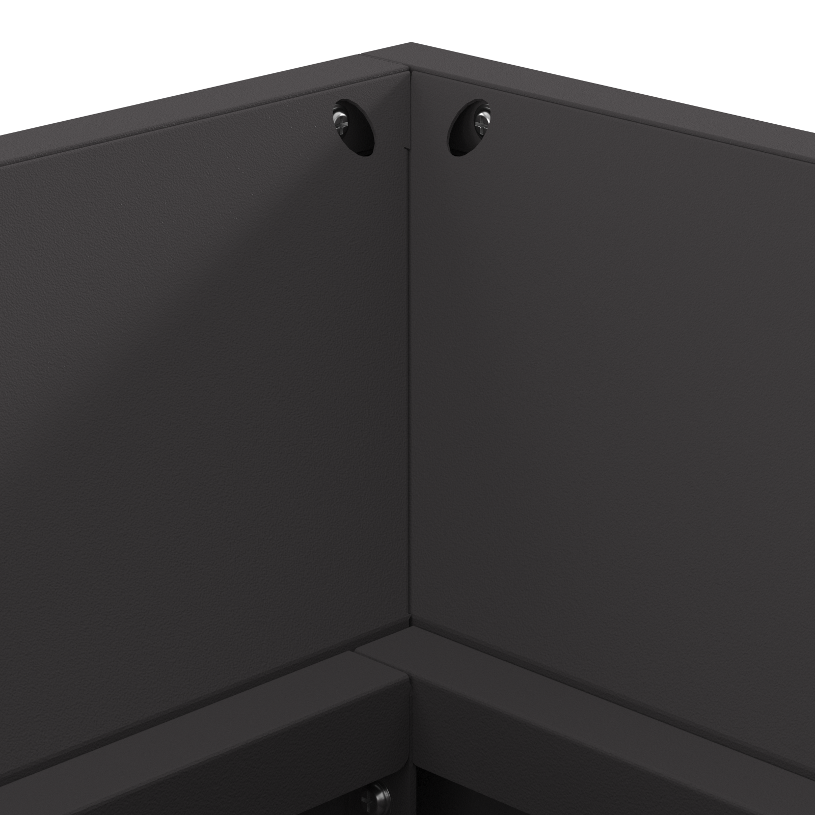 Braciere con Stoccaggio per Legna Nero 160x45x35 cm Acciaio