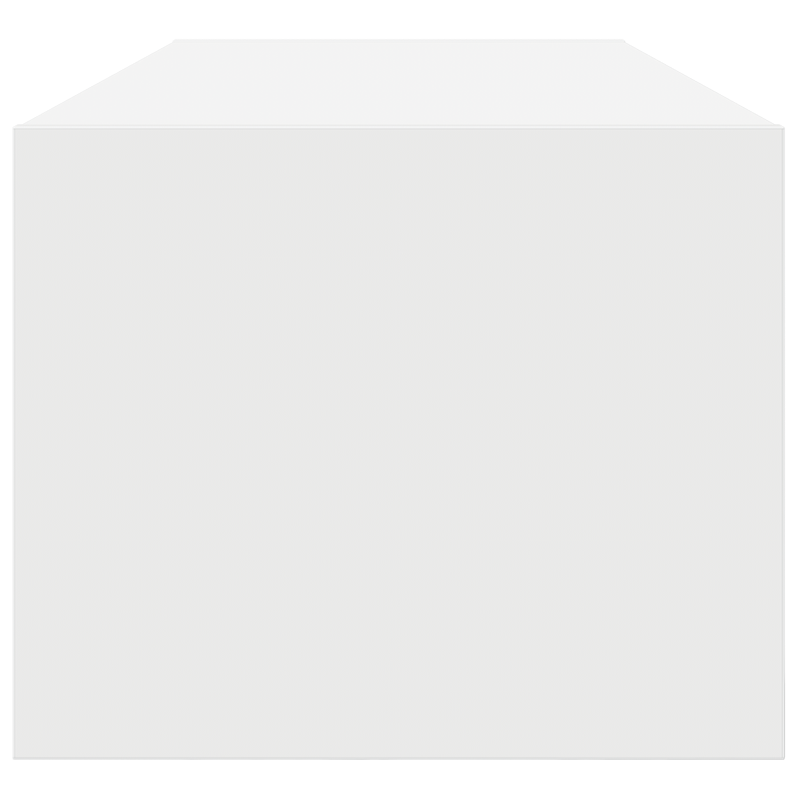 Mobile TV  Bianco 100x31x25,5 cm in legno ingegnerizzato