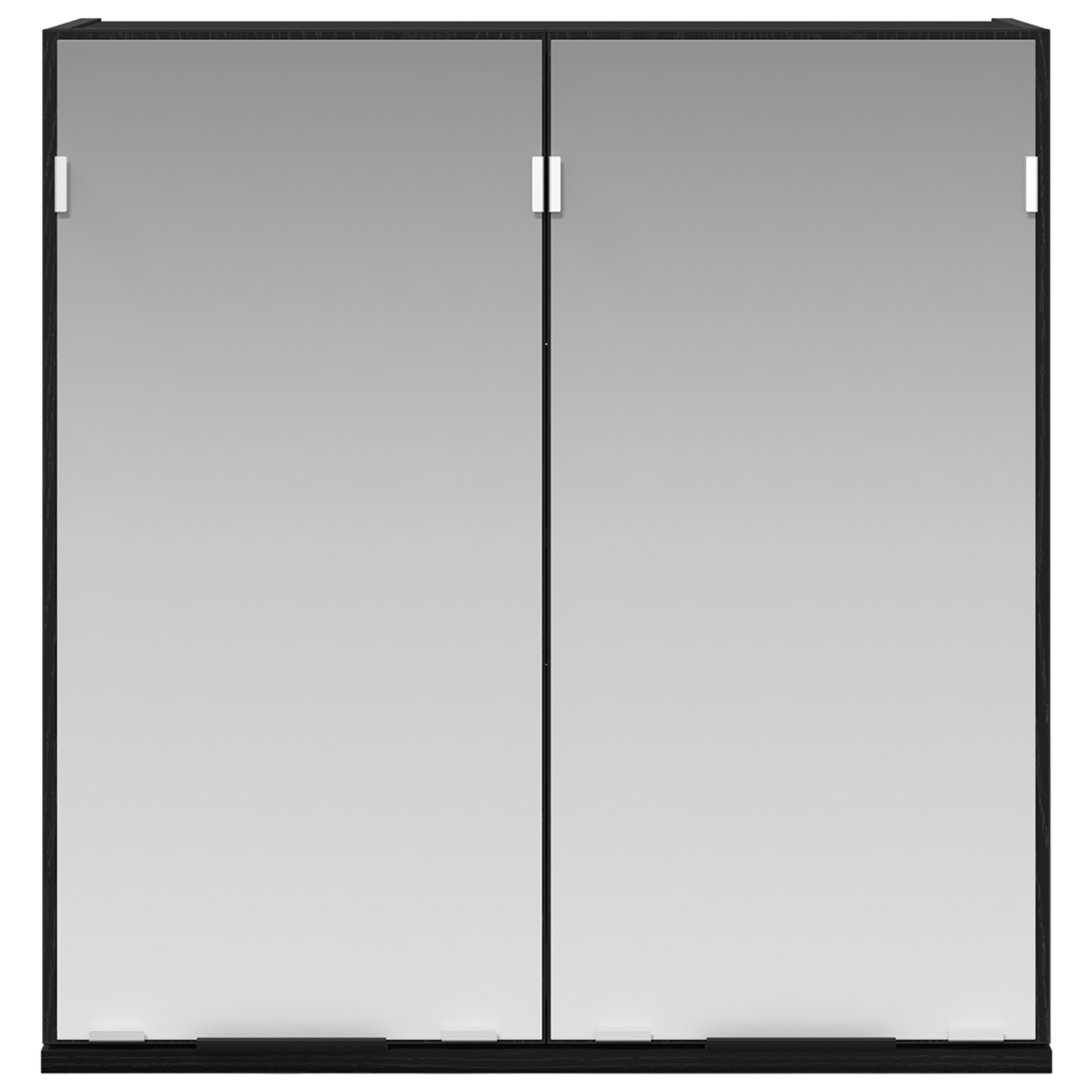 Mobile da bagno  - Rovere Nero, 64x20x66.5 cm, Realizzato in legno ingegnerizzato