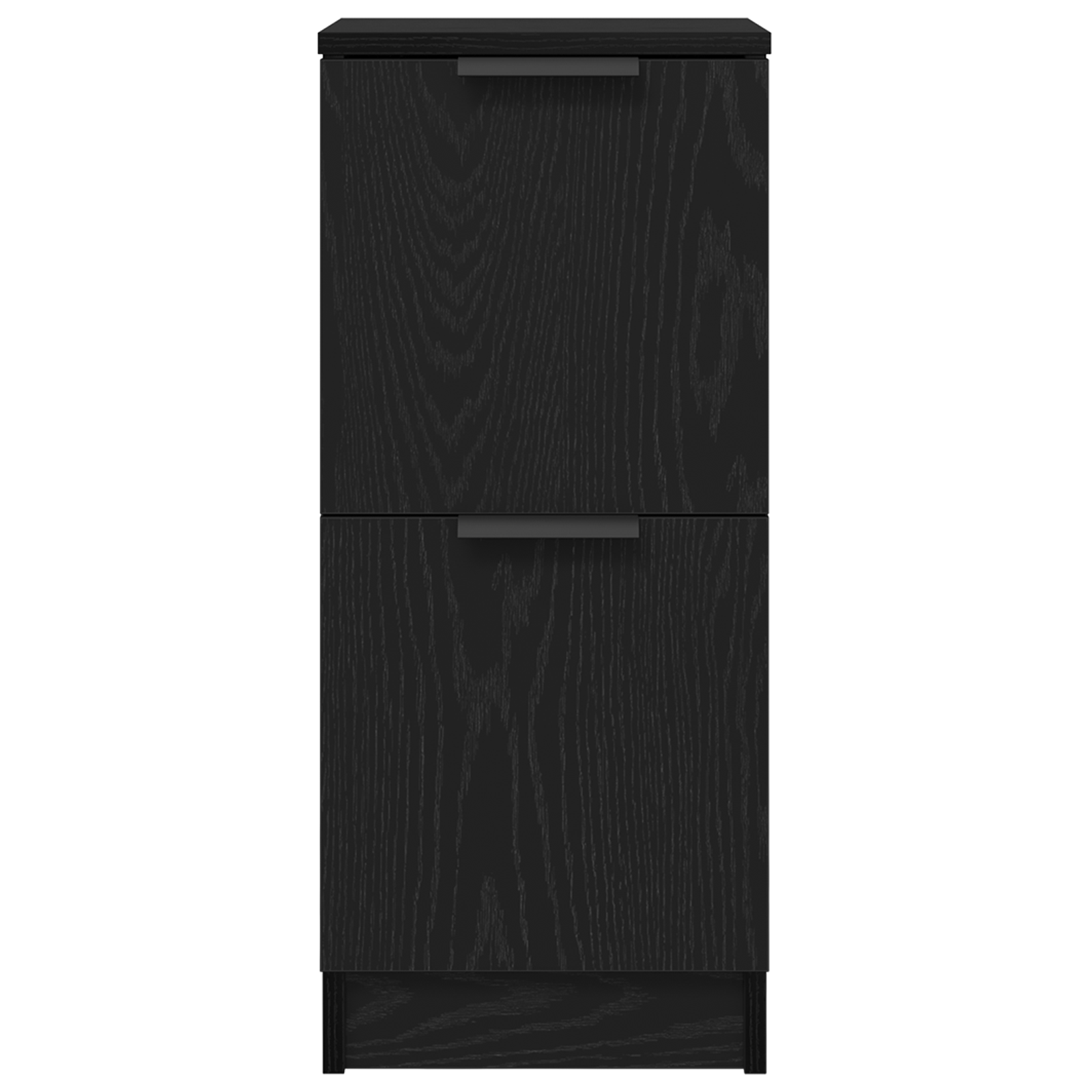 Credenza in Quercia Nera - 30x30x70 cm, Realizzata in Legno Ingengnerizzato