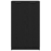 Mobile per scarpe  Nero Rovere 59x35x100 cm in legno ingegnerizzato