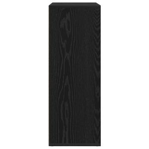 Sideboard Rovere Nero 60x31x84 cm Legno Ingegnerizzato
