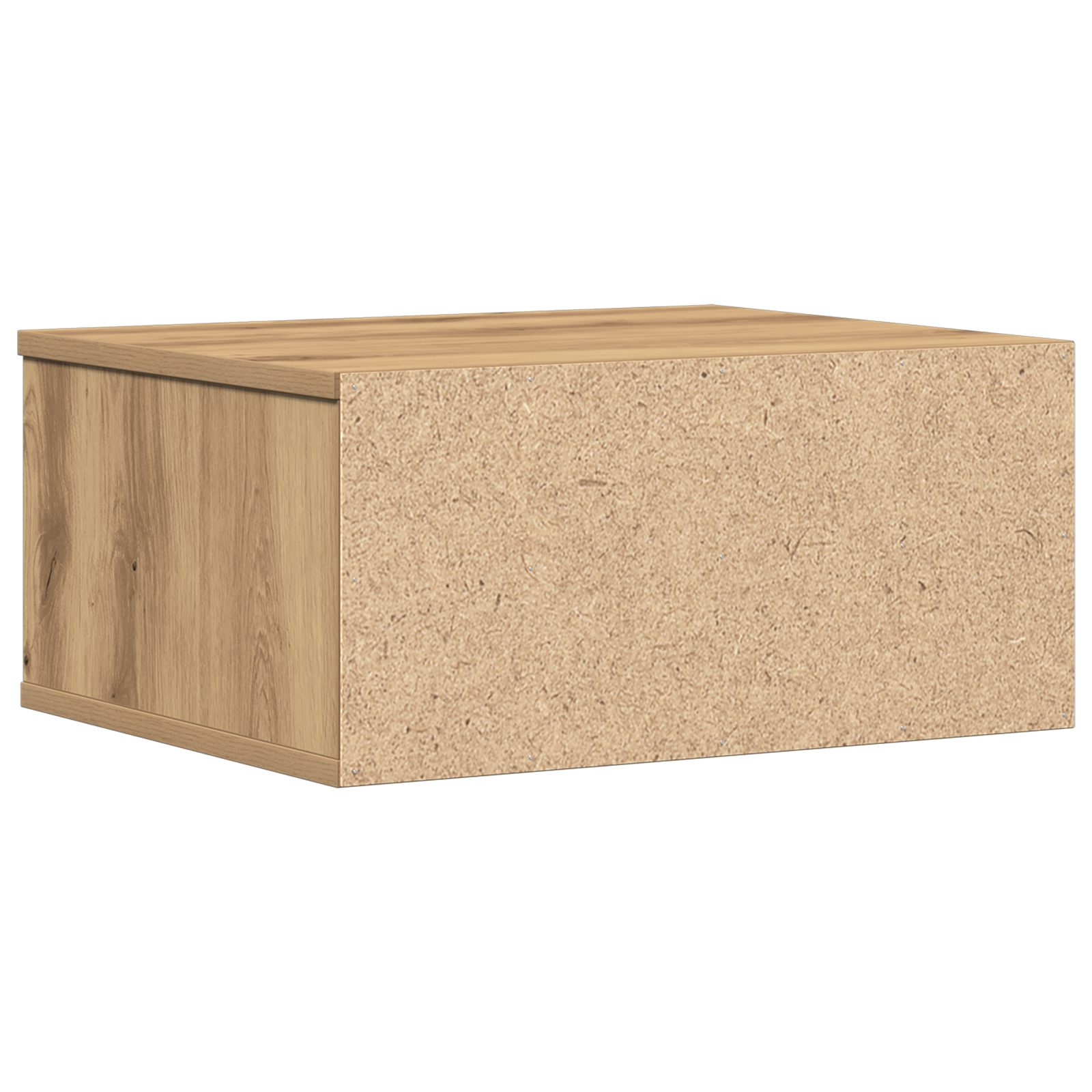 Supporto per Stampante Rovere Artigianale 49x40x22,5 cm Legno Ingegnerizzato
