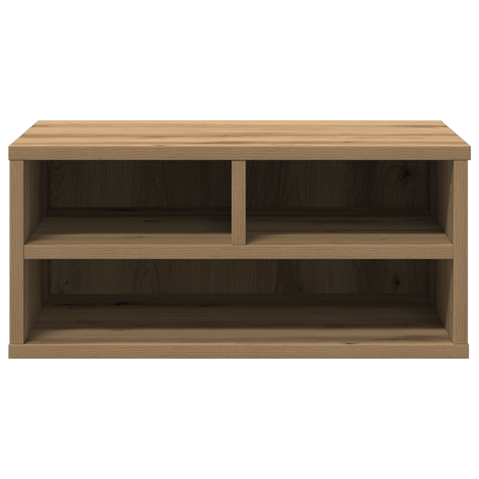 Supporto per Stampante Rovere Artigianale 49x40x22,5 cm Legno Ingegnerizzato