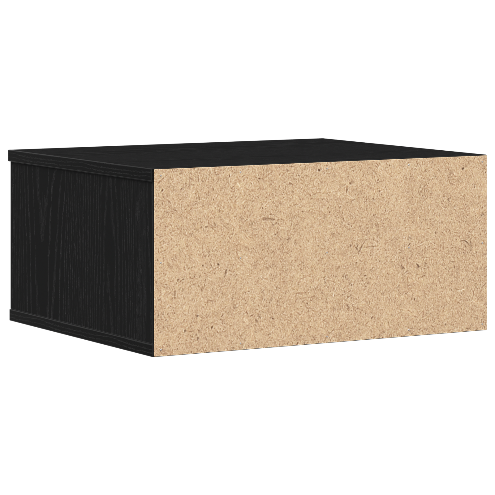 Supporto per Stampante Nero Rovere 49x40x22,5 cm Legno Ingegnerizzato