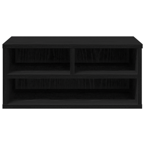 Supporto per Stampante Nero Rovere 49x40x22,5 cm Legno Ingegnerizzato