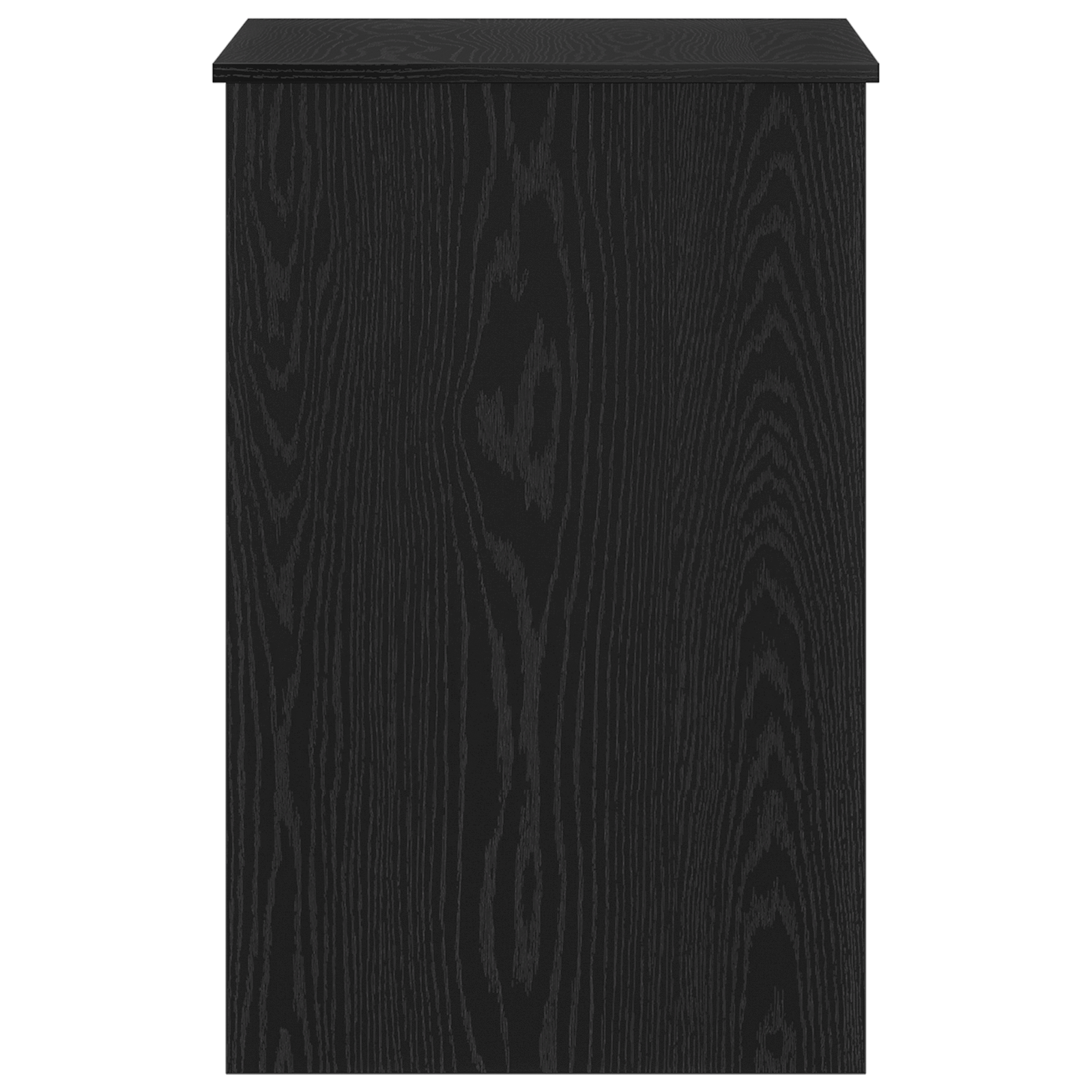 Scrivania  Nero Rovere 100x50x76 cm in legno ingegnerizzato