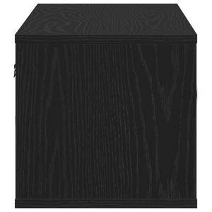 Mensola da Muro  Quercia Nera 140x41x75 cm Legno Ingegnerizzato