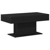 Tavolino da caffè  Nero Quercia 96x50x45 cm in legno ingegnerizzato