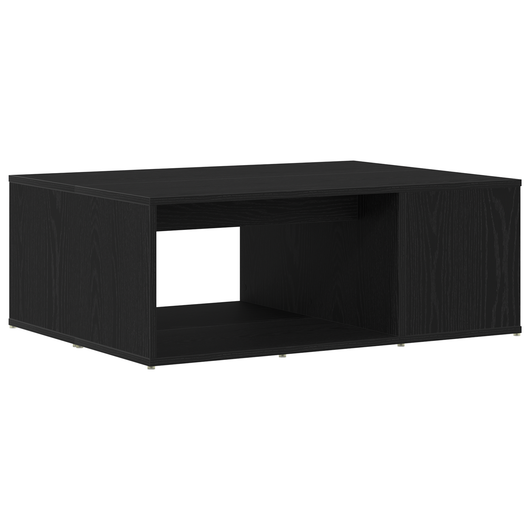 Tavolino da caffè Rovere Nero 90x67x33 cm Legno ingegnerizzato