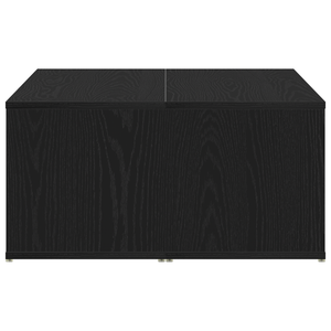 Tavolino da caffè Rovere Nero 90x67x33 cm Legno ingegnerizzato