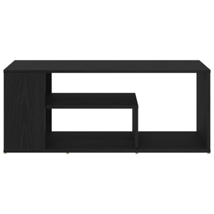 Tavolino da caffè  Nero Rovere 100x50x40 cm in legno ingegnerizzato