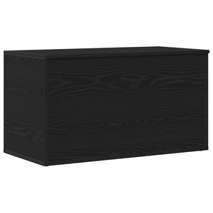 Cassa di stoccaggio  in Nero Rovere, 84x42x46 cm, in legno ingegnerizzato