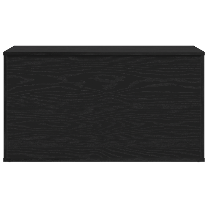 Cassa di stoccaggio  in Nero Rovere, 84x42x46 cm, in legno ingegnerizzato