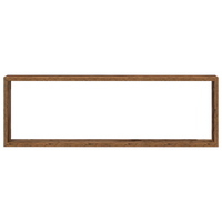 Mensole  4 pezzi in legno vecchio 80x15x26 cm in legno ingegnerizzato