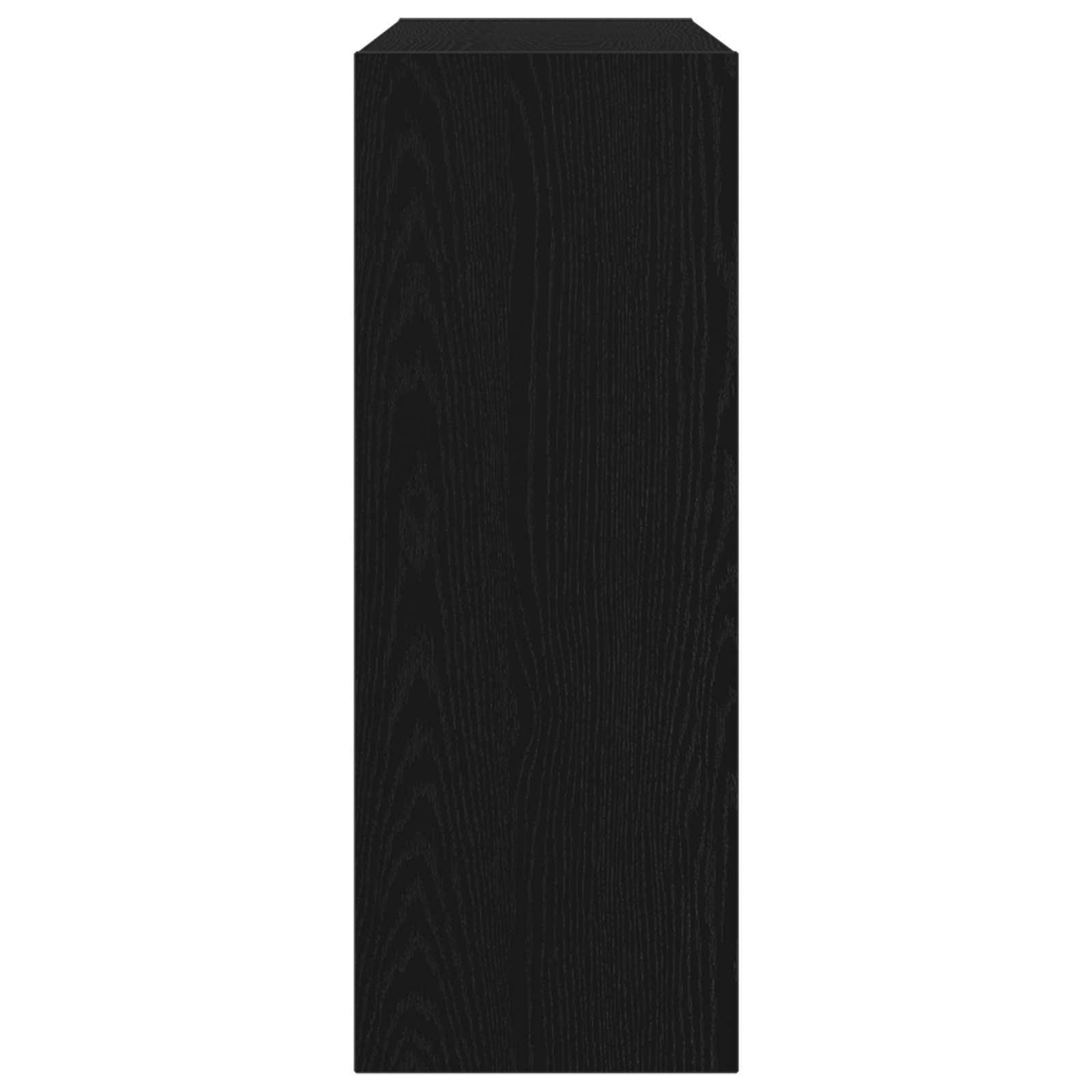 Tavolo Consolle Nero Rovere 105x30x80 cm in Legno Ingegnerizzato