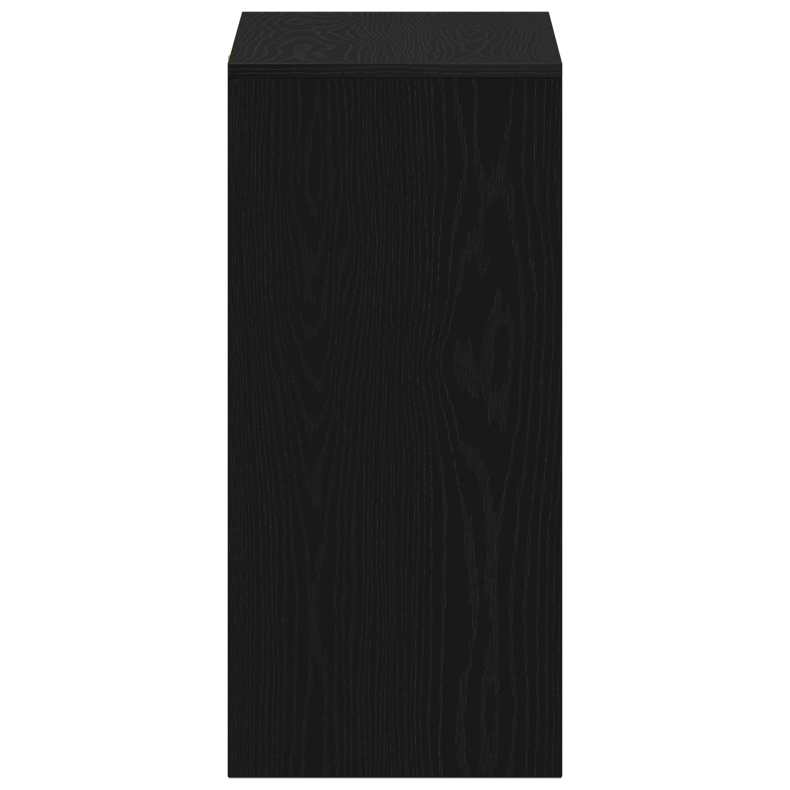 Scrivania  Nera in Rovere 102,5x35x75 cm in Legno Ingegnerizzato