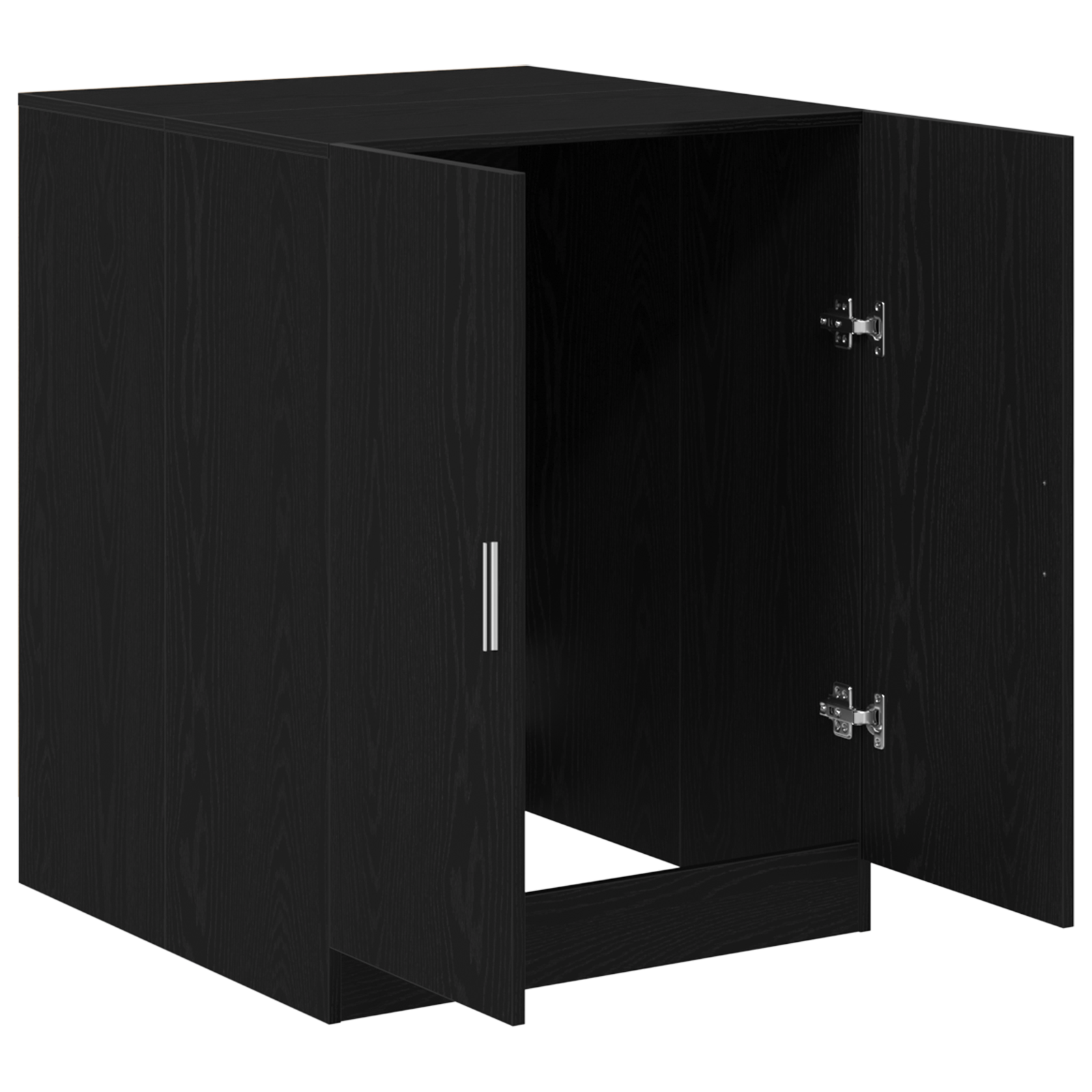 Mobile per Lavatrice  Rovere Nero 70,5x71,5x91,5 cm in legno ingegnerizzato