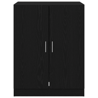 Mobile per Lavatrice  Rovere Nero 70,5x71,5x91,5 cm in legno ingegnerizzato