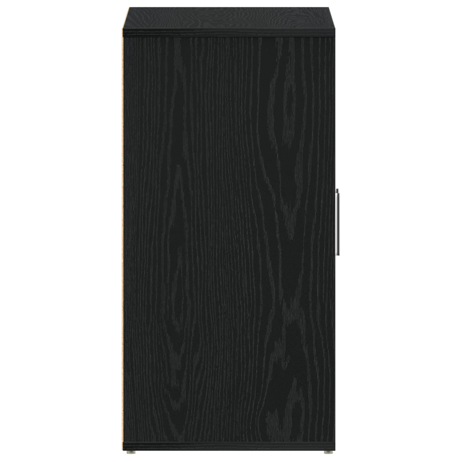 Armadio per scarpe  Nero Rovere 60x35x70 cm in legno ingegnerizzato