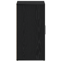 Armadio per scarpe  Nero Rovere 60x35x70 cm in legno ingegnerizzato