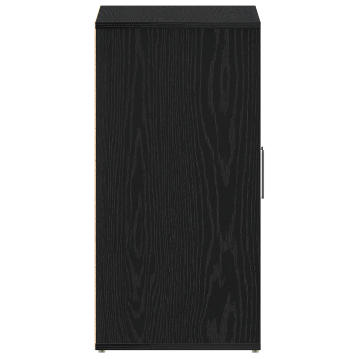 Armadio per scarpe  Nero Rovere 60x35x70 cm in legno ingegnerizzato