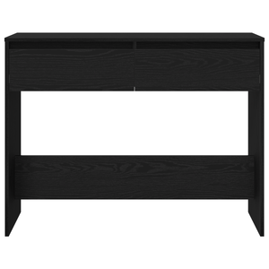 Tavolo Consolle in Rovere Nero - 100x35x76.5 cm - Legno ingegnerizzato