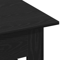 Tavolino da caffè vMix in Nero Rovere 102x55x42 cm in Legno Ingenerizzato