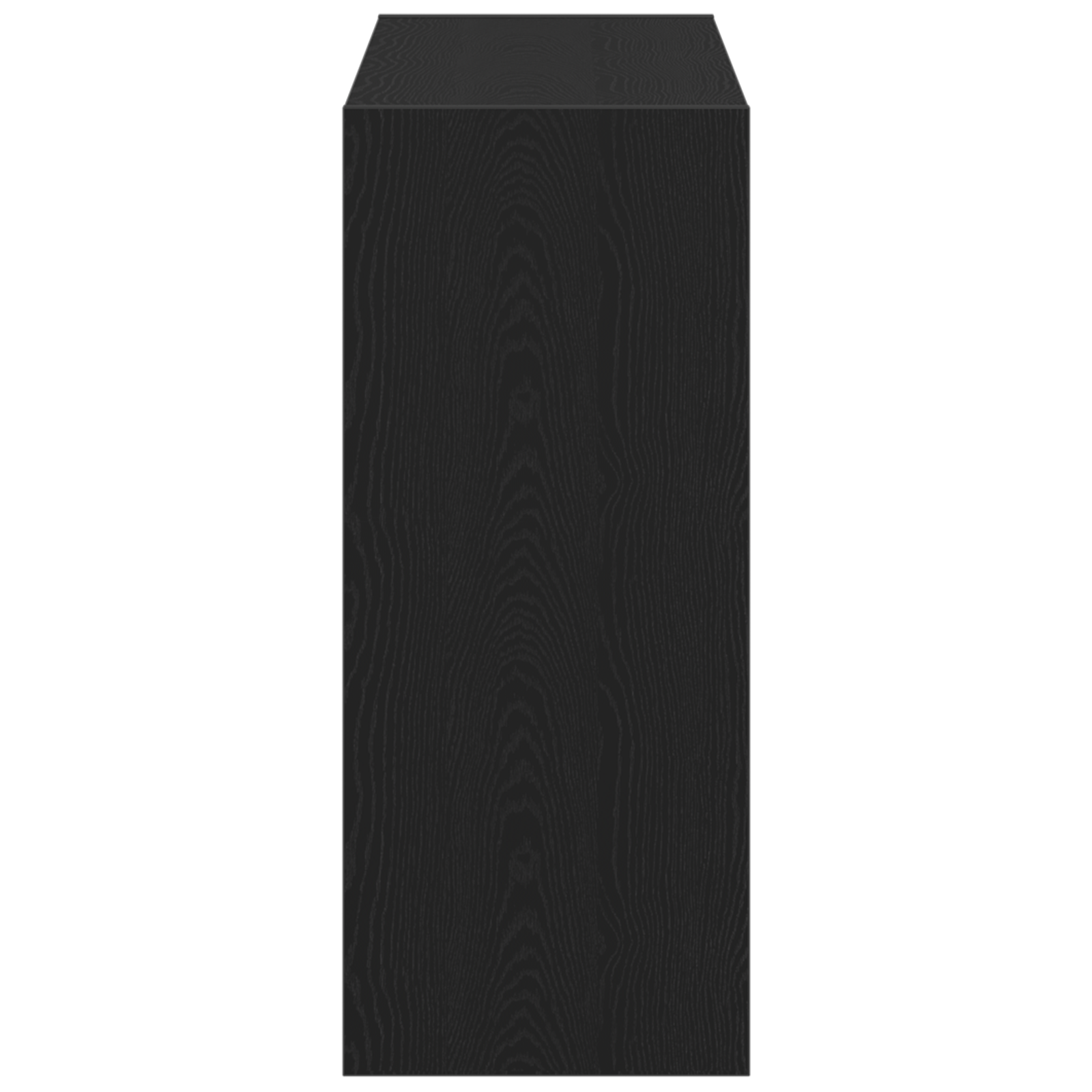 Armadio per libri in rovere nero  - 80x30x72 cm