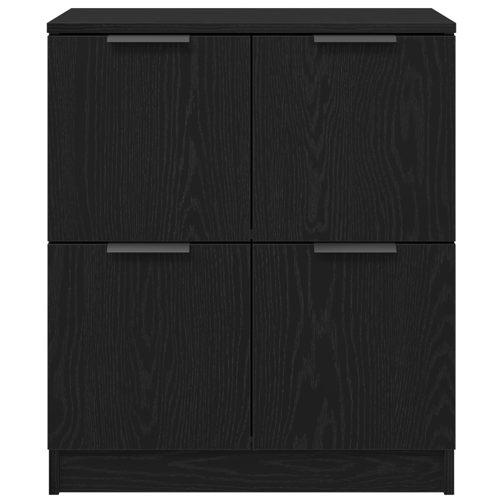 Sideboard in Faggio Nero - 60 x 30 x 70 cm - Realizzato in Legno Ingegnerizzato