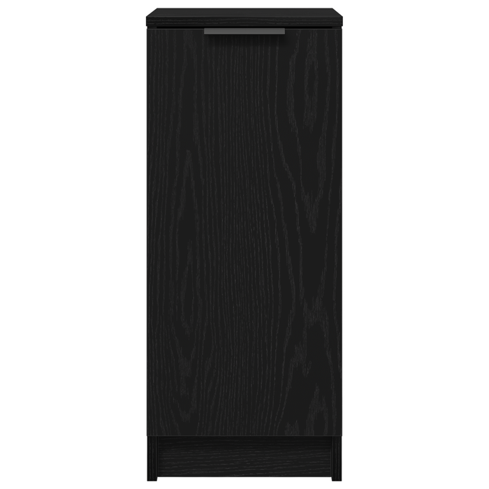Armadio per scarpe  Nero Rovere 30x35x70 cm in legno ingegnerizzato