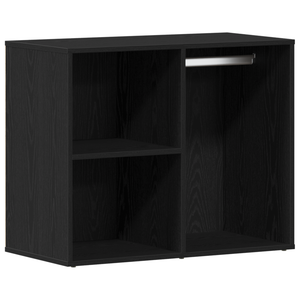 Cabinet cosmetico in rovere nero  - 80x40x65 cm