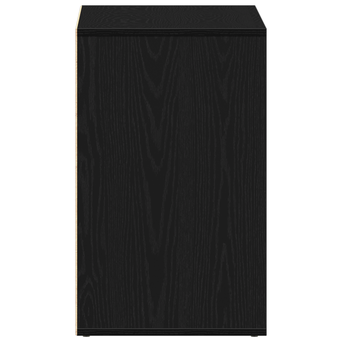 Cabinet cosmetico in rovere nero  - 80x40x65 cm