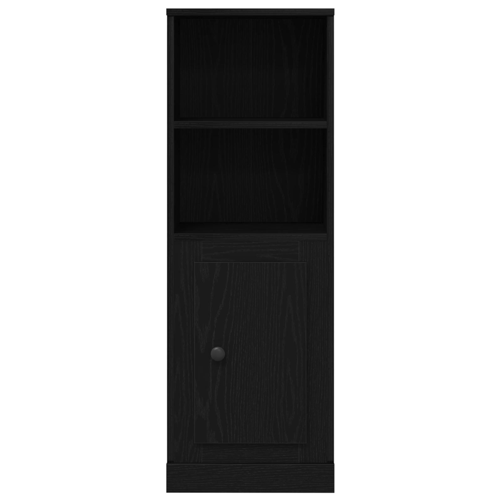 Highboard Rovere Nero 36x35.5x103.5 cm Legno ingegnerizzato
